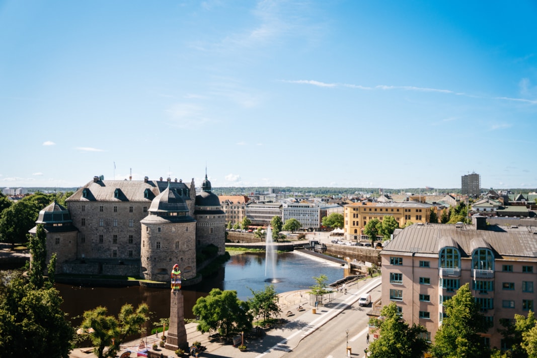 Vy från takterassen